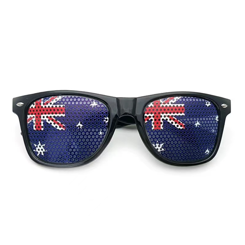 World Cup Football Soccer Flag Pinhole America Sunglasses Uefa Championship Country Sun Glasses