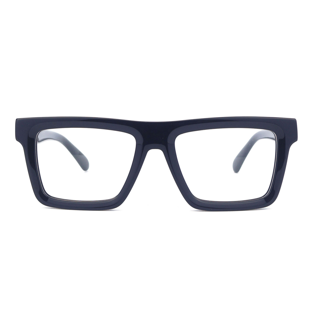 China Manufacturer Fashion Acetate Glasses Designs High Quality Optical Frame Square Glasses