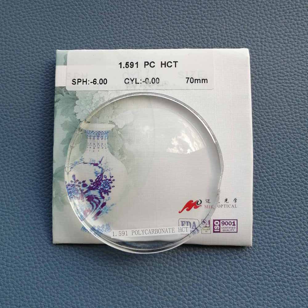 1.591 polycarbonate lenses eyeglasses pc lenses polycarbonate tinted optical lens