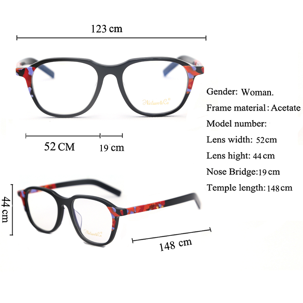 Lamination acetate frames customized optical eyewear