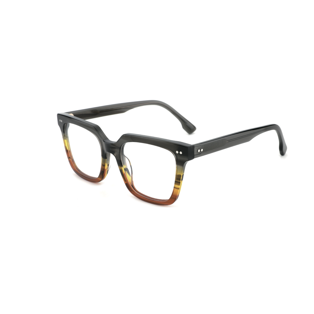 21054 Square Acetate Optical Frame Glasses