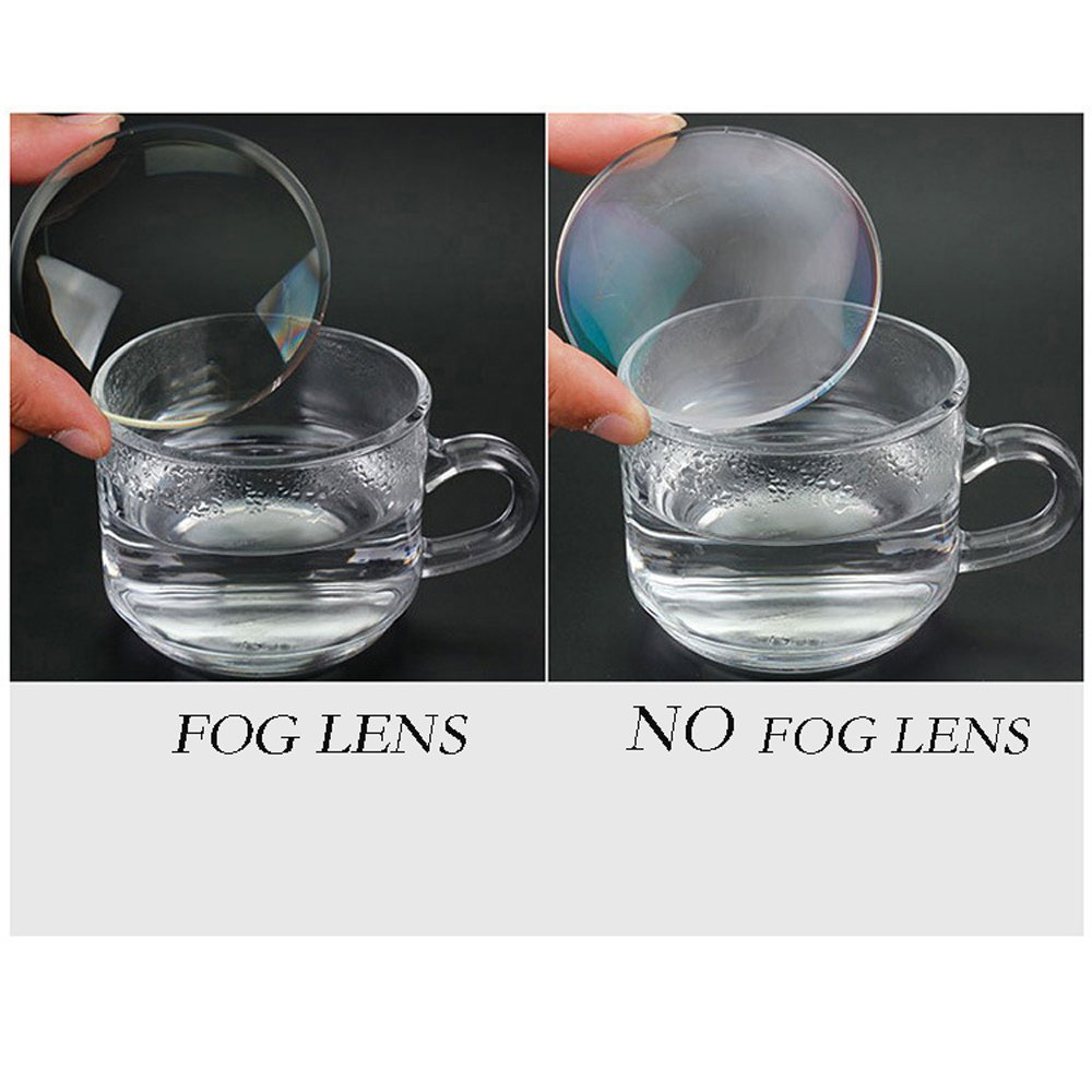 1.56/1.61/1.67Anti Fog Blue Lens