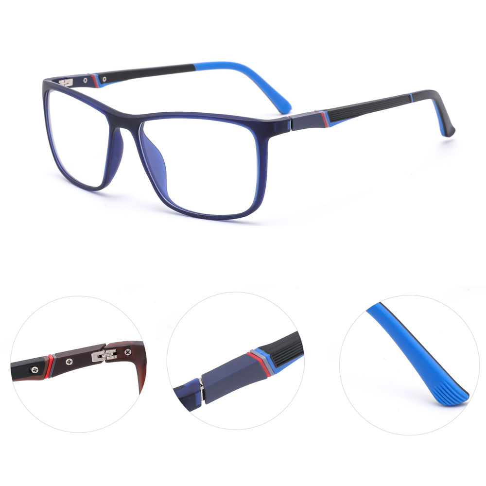 Square TR Plastic Optical Eyeglasses Frames