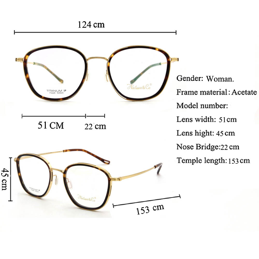 MK1917 Round Style Acetate Frames Eyewear