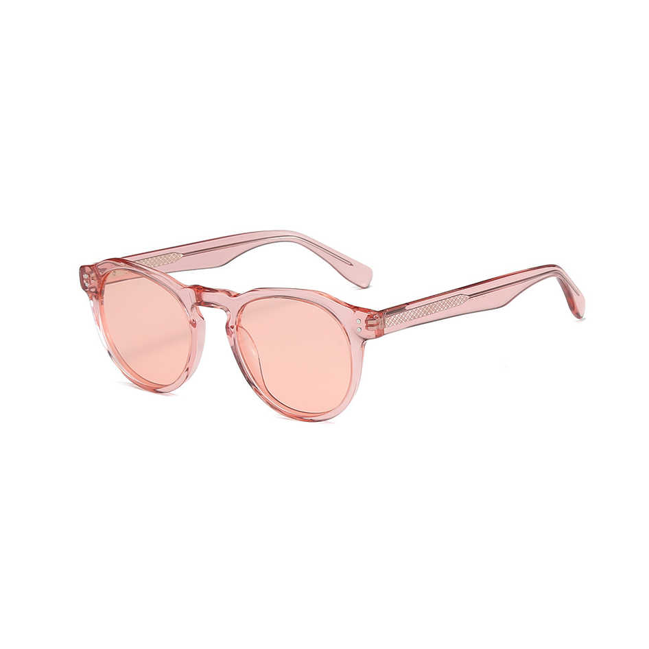 Round Frame With M-nail Retro polarized sunglasses 2020