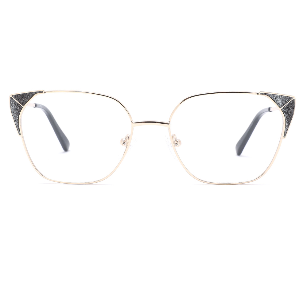 3951 Women Metal Optical Eyeglasses Frames With Bling Painting