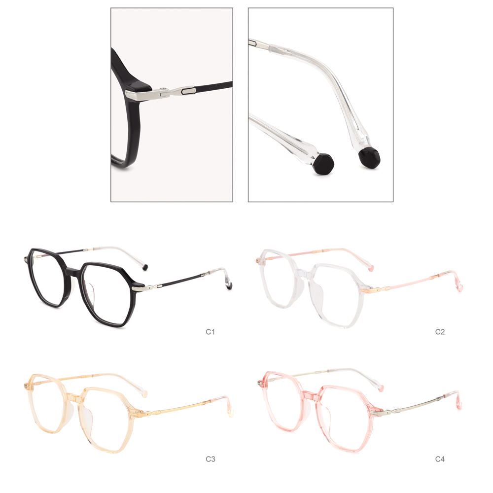 MK14016 Round Irregular Acetate Frames