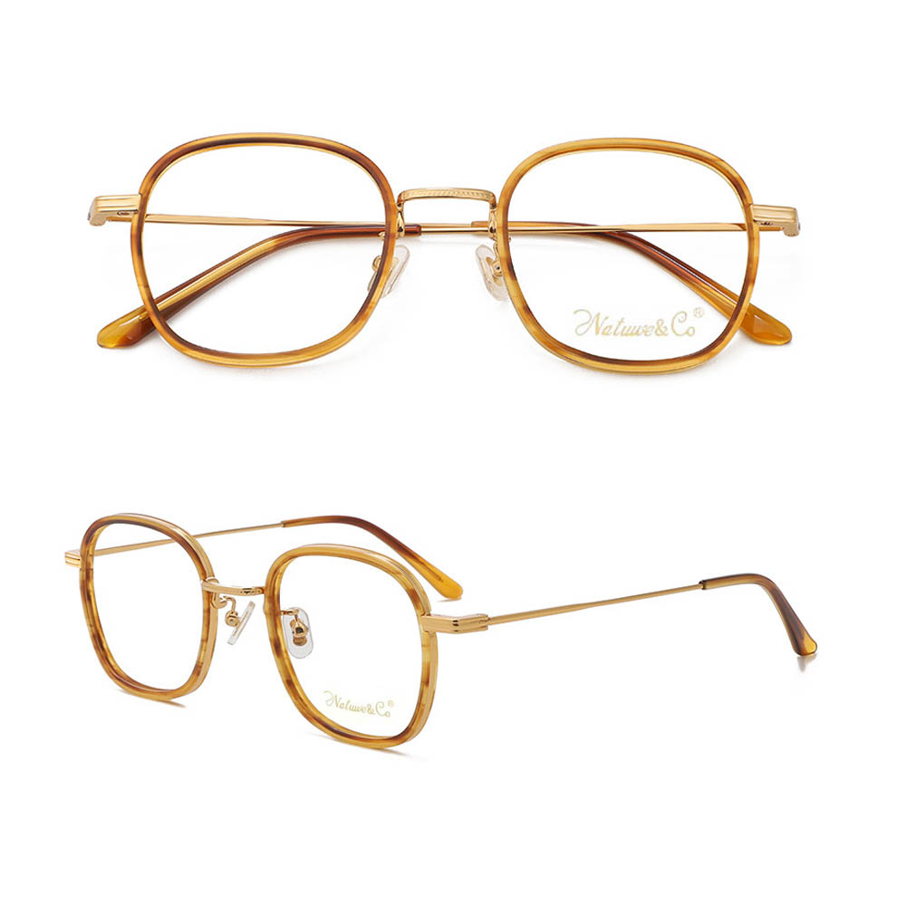 MK202015 Acetate Mixed With Metal Retro Frames From China Supplier