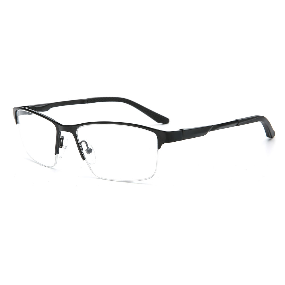 Halfrim Sports Men Metal Glasses Customized Optical Frames