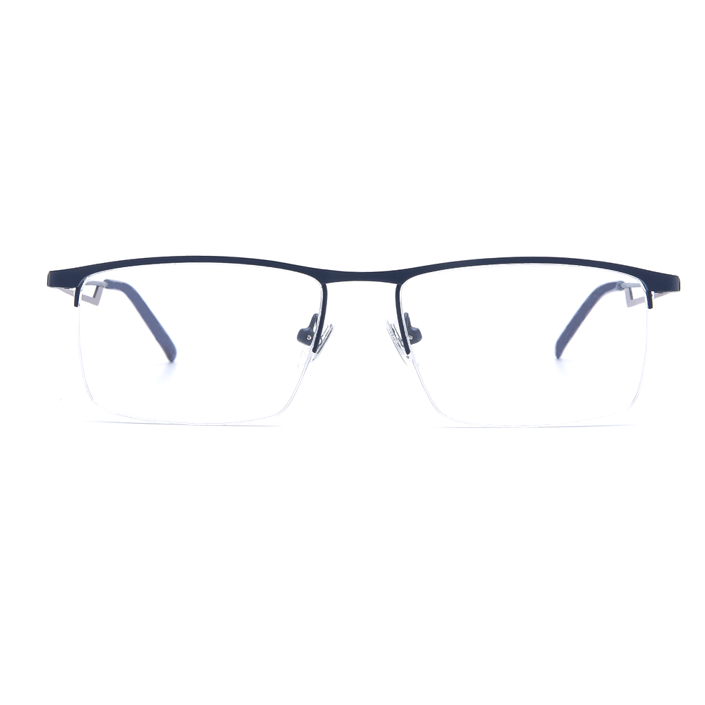 8025 Half Rim Men's Square Optical Spectacle Glasses Frames