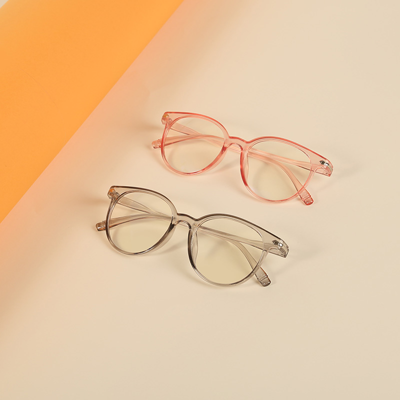 MKLY003 Round Vintage Soft PC Tr90 Eyeglasses For Wholesale