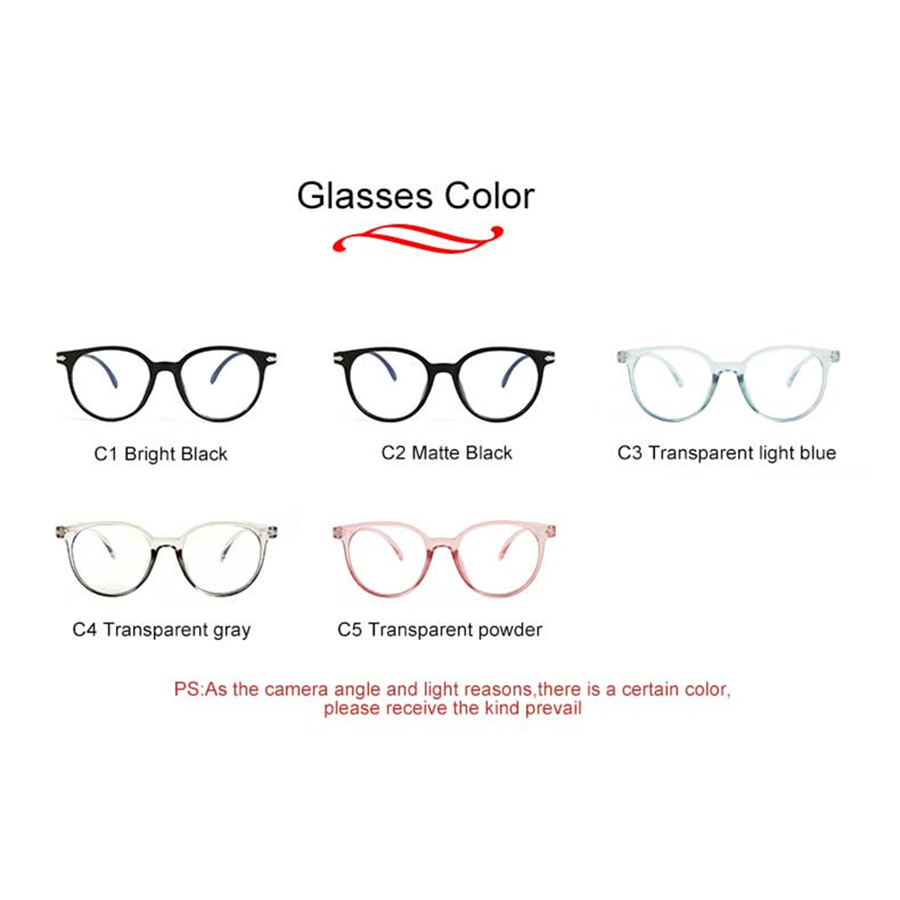  LY003 Hot Sale PC Frame Eyeglasses Transparent Clear Lens Optical Glasses