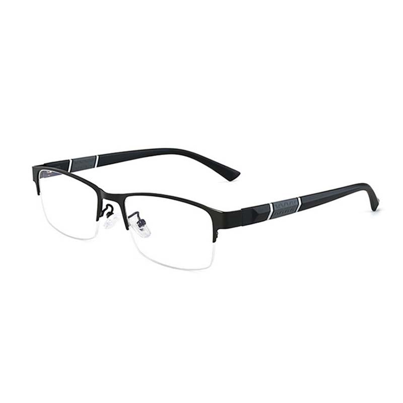 961 Half Metal Flexible Temple Leg Optical Eyeglasses For Men And Women Eyewear 2021