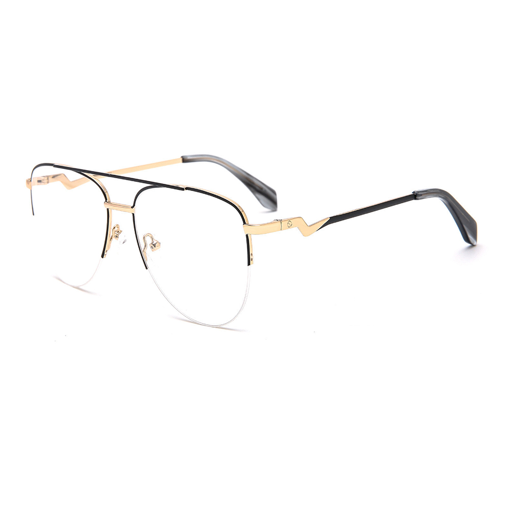 1004 Classic Men Metal Spectacle Frames Optical Glasses OEM ODM