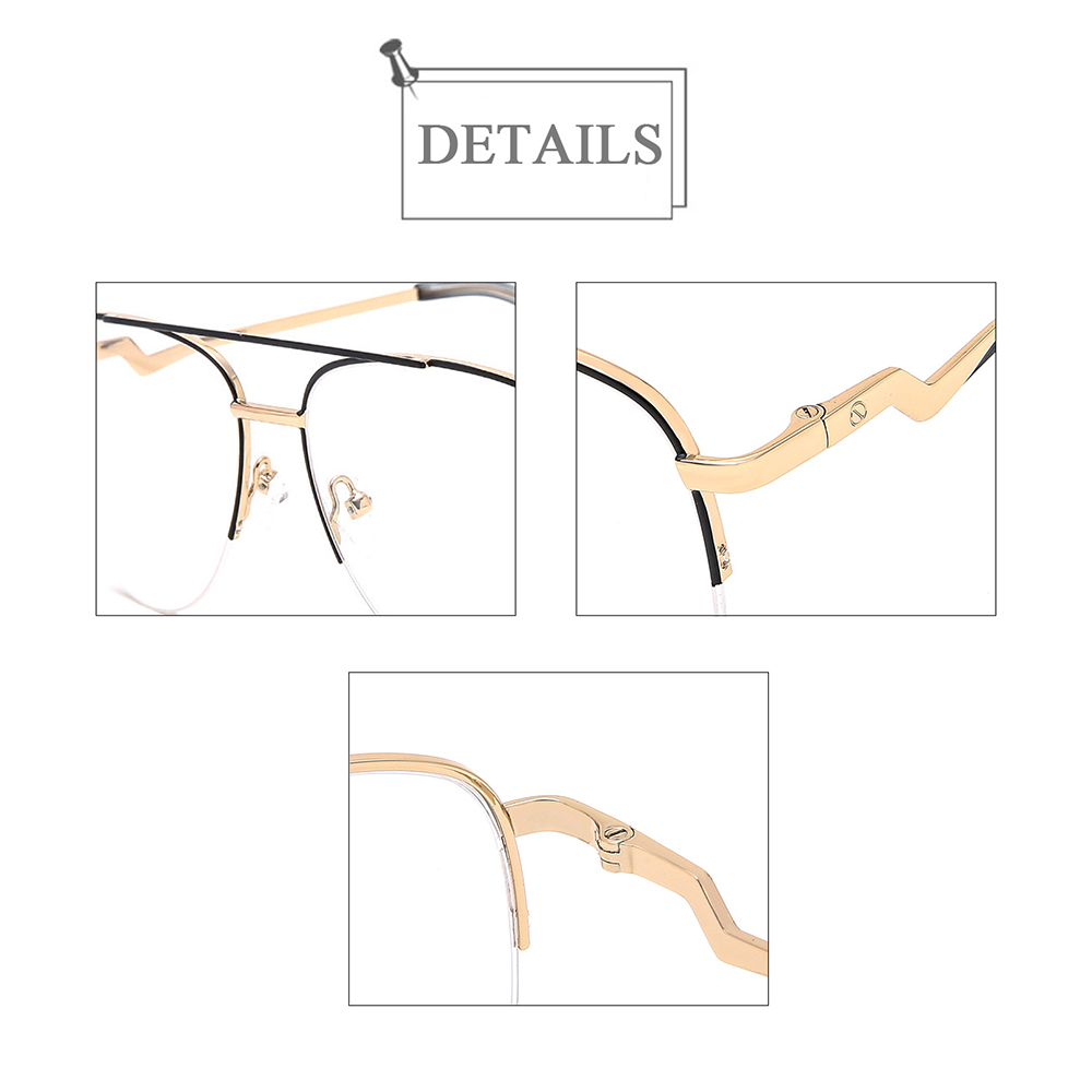 1004 Classic Men Metal Spectacle Frames Optical Glasses OEM ODM