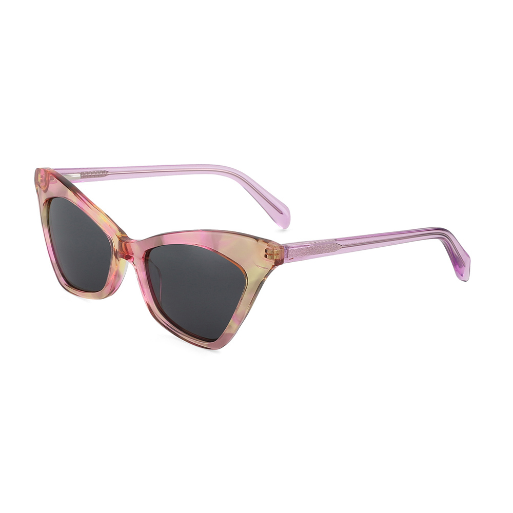 YC-39036-1 Stylish Newest Design Women Acetate Polarized Sunglasses