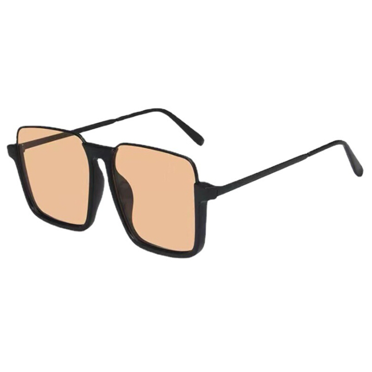 New Ins Style Half Rim Sunglasses Oversize Sunglasses 2021 Fashion Sunglasses Women River