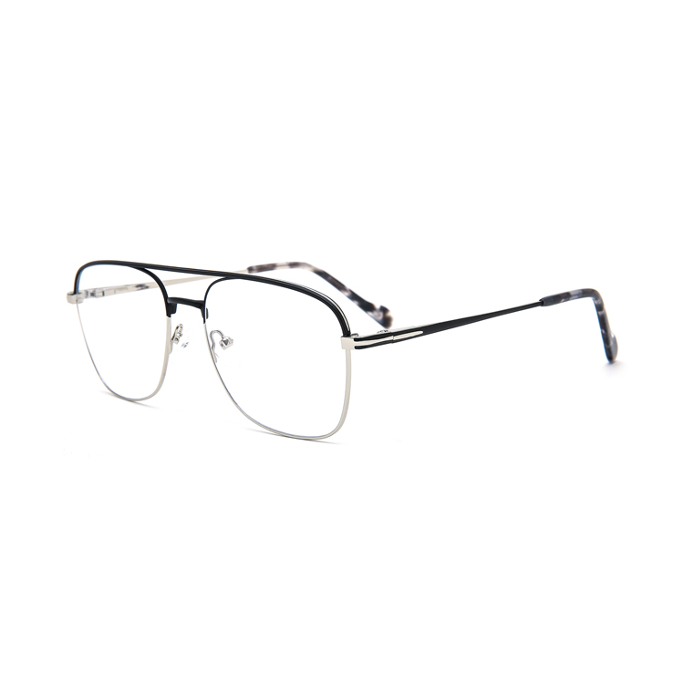 Vintage Gold Metal Frame Eyeglasses Retro Square Optical Lens Eyewear Clear Lens Glasses 2022