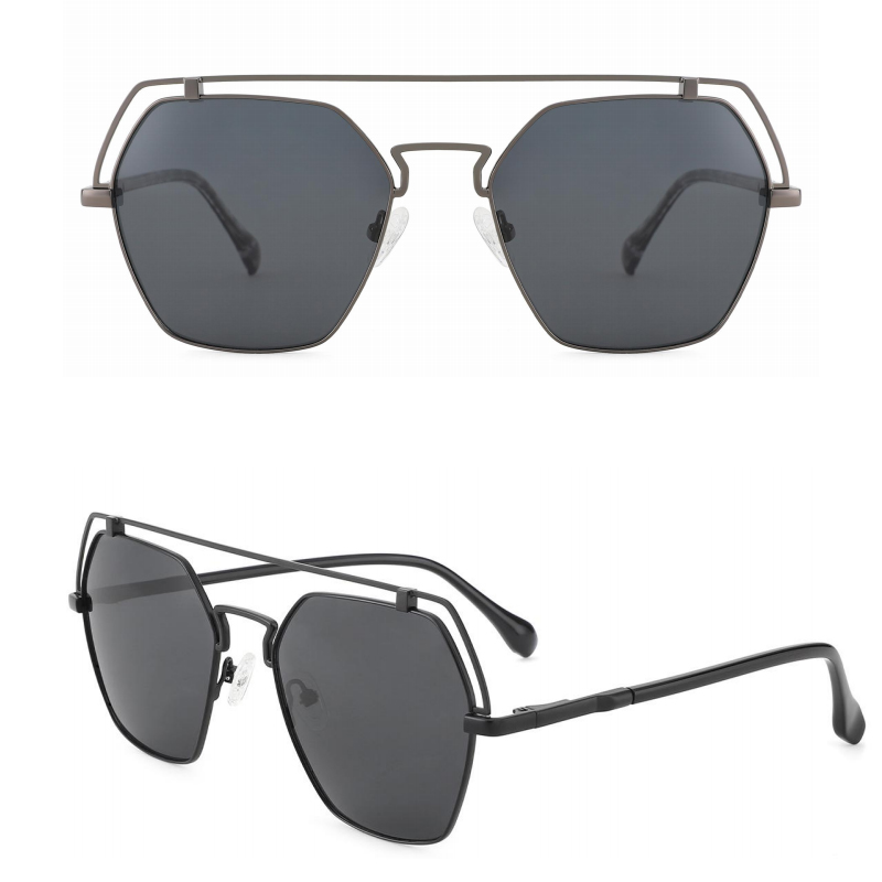 YC-39040 Metal Luxury Polarized Fashion Sunglasses