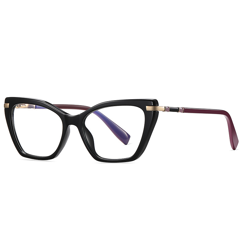 New Retro Classic Cat Eye TR 90 Frame Optical Frames Female Anti-Blue Light glasses