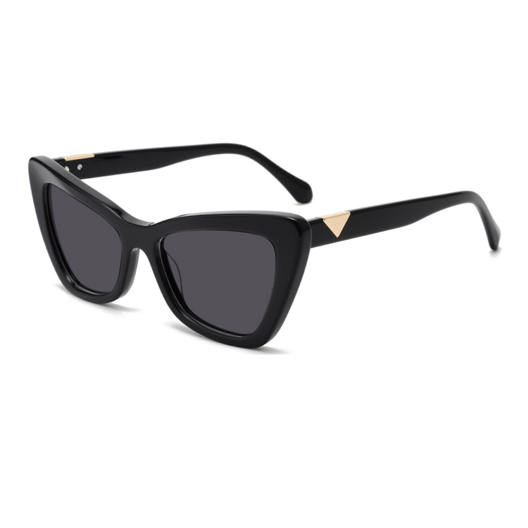 Acetate Square Women Polarized Sunglasses Cat Eye Female Fashion Sun Glasse