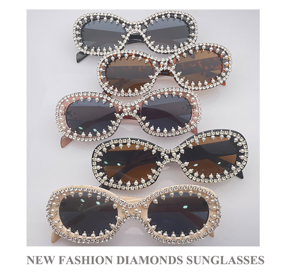 MK1111 Wholesale New Diamonds Sunglasses From China