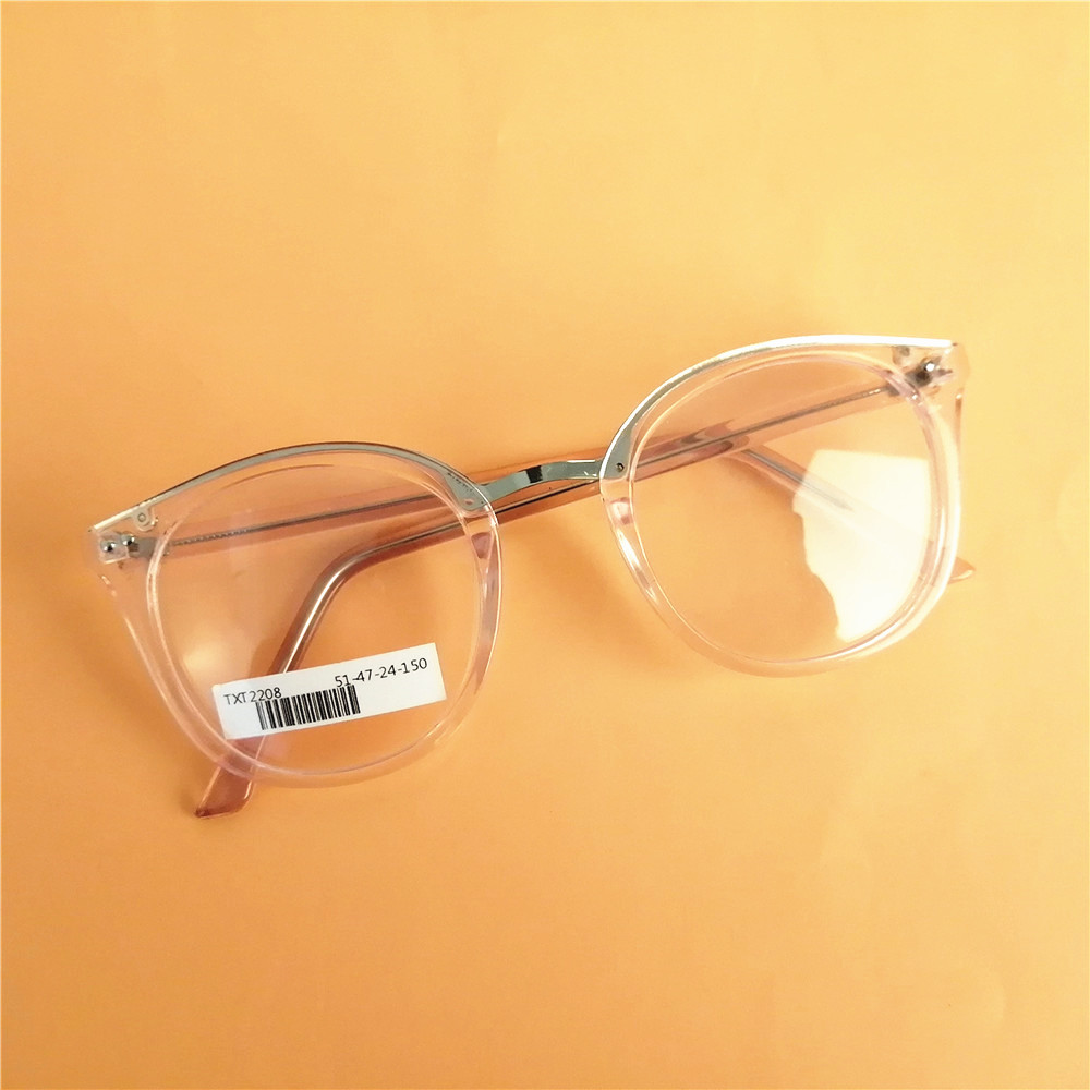 Wholesale Cheap Price Transparent Oversized Classic Women Spectacle Optical Eyeglasses Frames