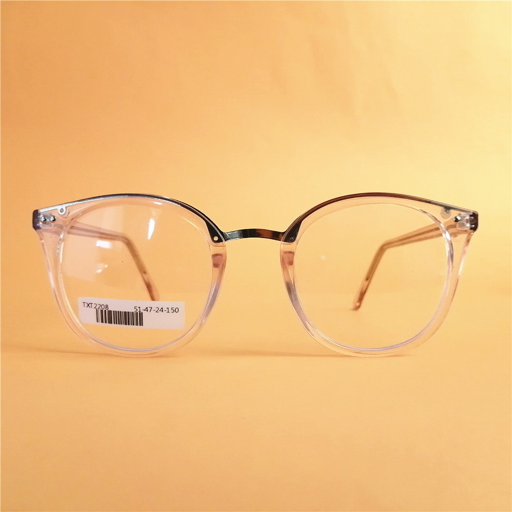 Wholesale Cheap Price Transparent Oversized Classic Women Spectacle Optical Eyeglasses Frames