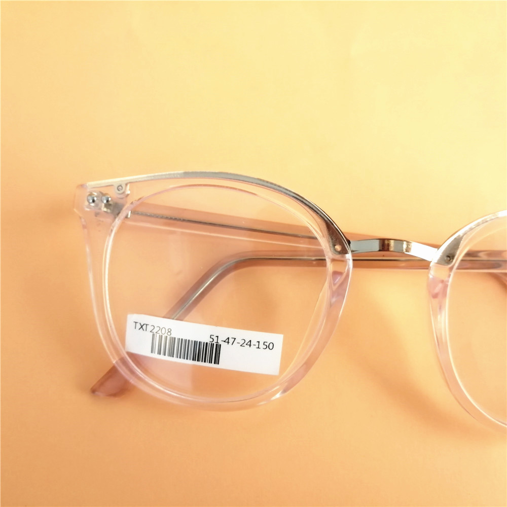 Wholesale Cheap Price Transparent Oversized Classic Women Spectacle Optical Eyeglasses Frames