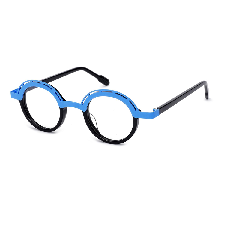 MB1176 Ultralight Fashion Metal Round Frame High-Grade Men's Glasses Retro Luxury Eyeglasses