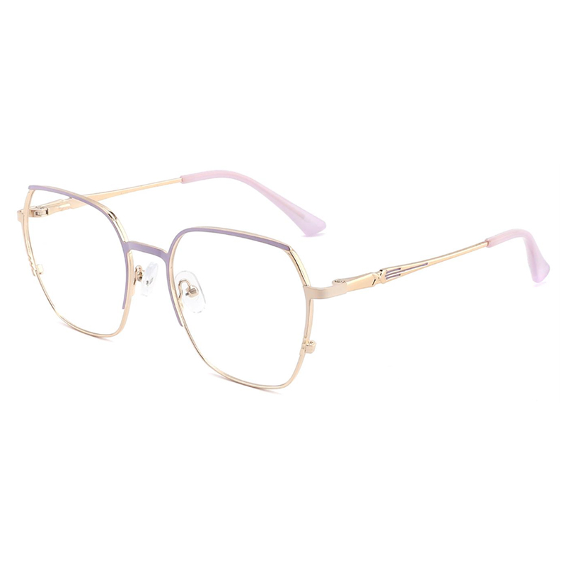 V1002 Metal Spring Hinge Glasses Optical Glasses Frames for women