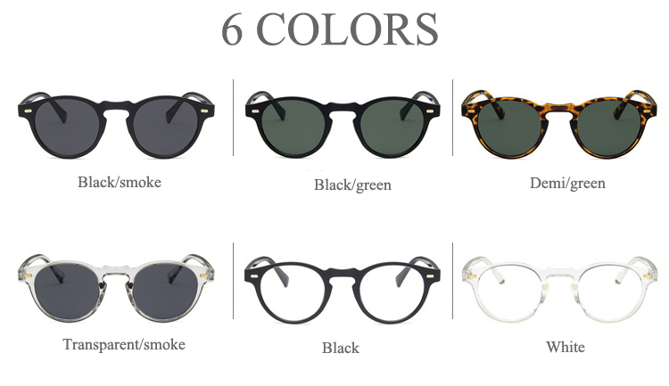 MK-551 Round High Quality Custom Polarized Sunglasses 