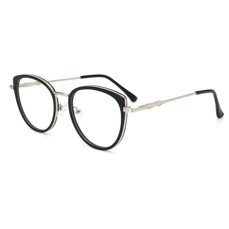 2023 Retro Acetate Frame Lady's Round Frame High Quality Men Women Clear Lens Optical Eyeglasses