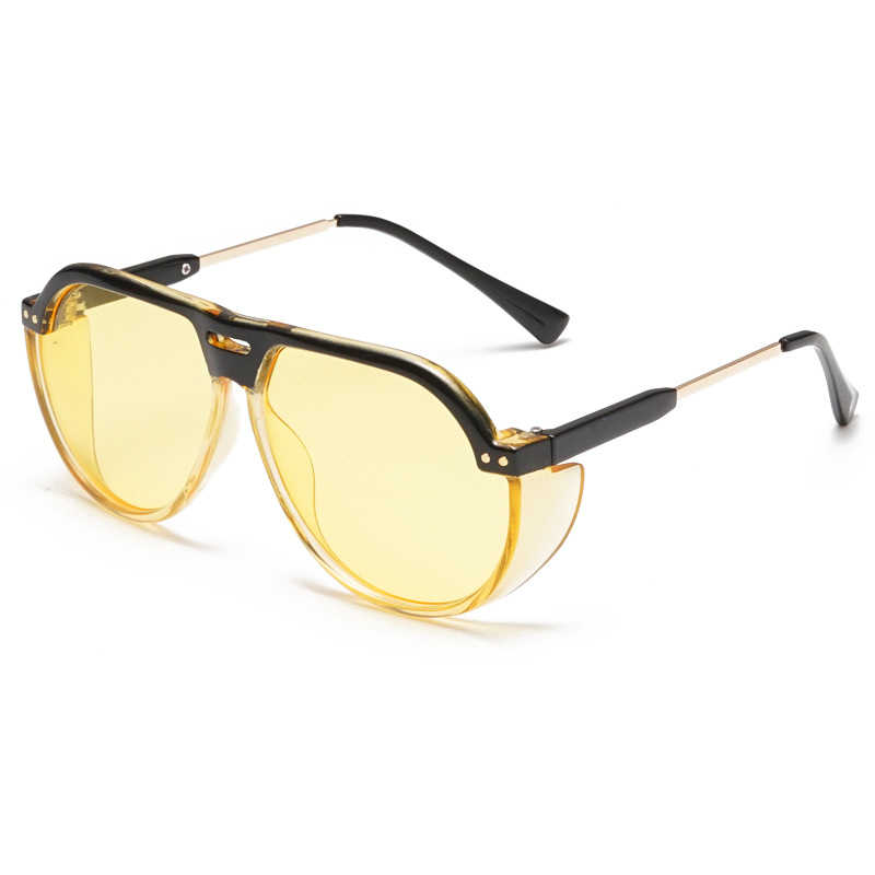 newest italy unisex fashion sunglasses square plastic frame sunglasses wholesale Men Sunglasses Aviation Sun Glasses