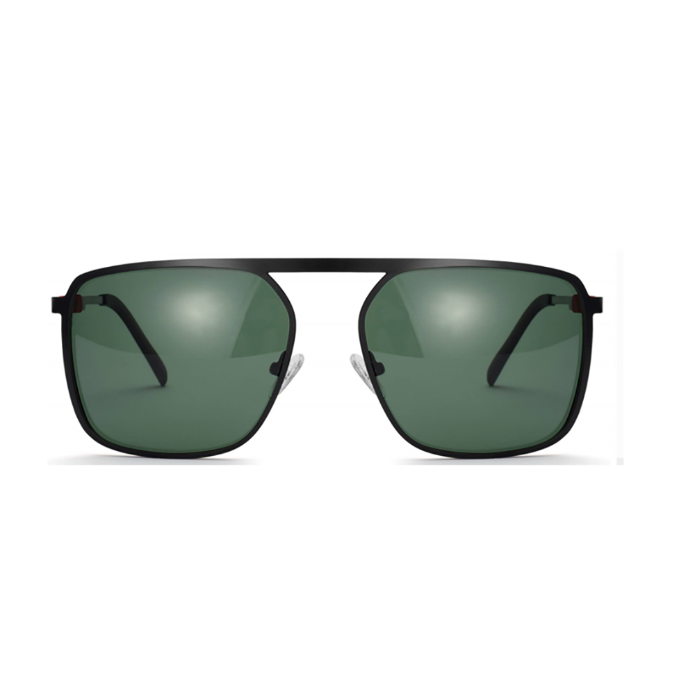 39982 metal men polarized oversized square trendy sunglasses 2023