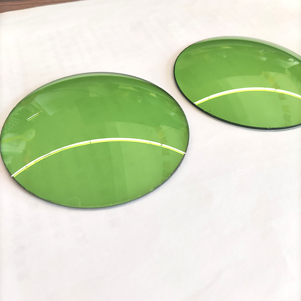  1.523 sun lens glass green UC optical lens