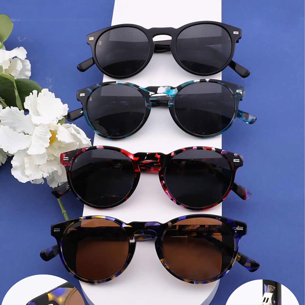 TY187 Acetate Polarized Fashion Sunglasses 