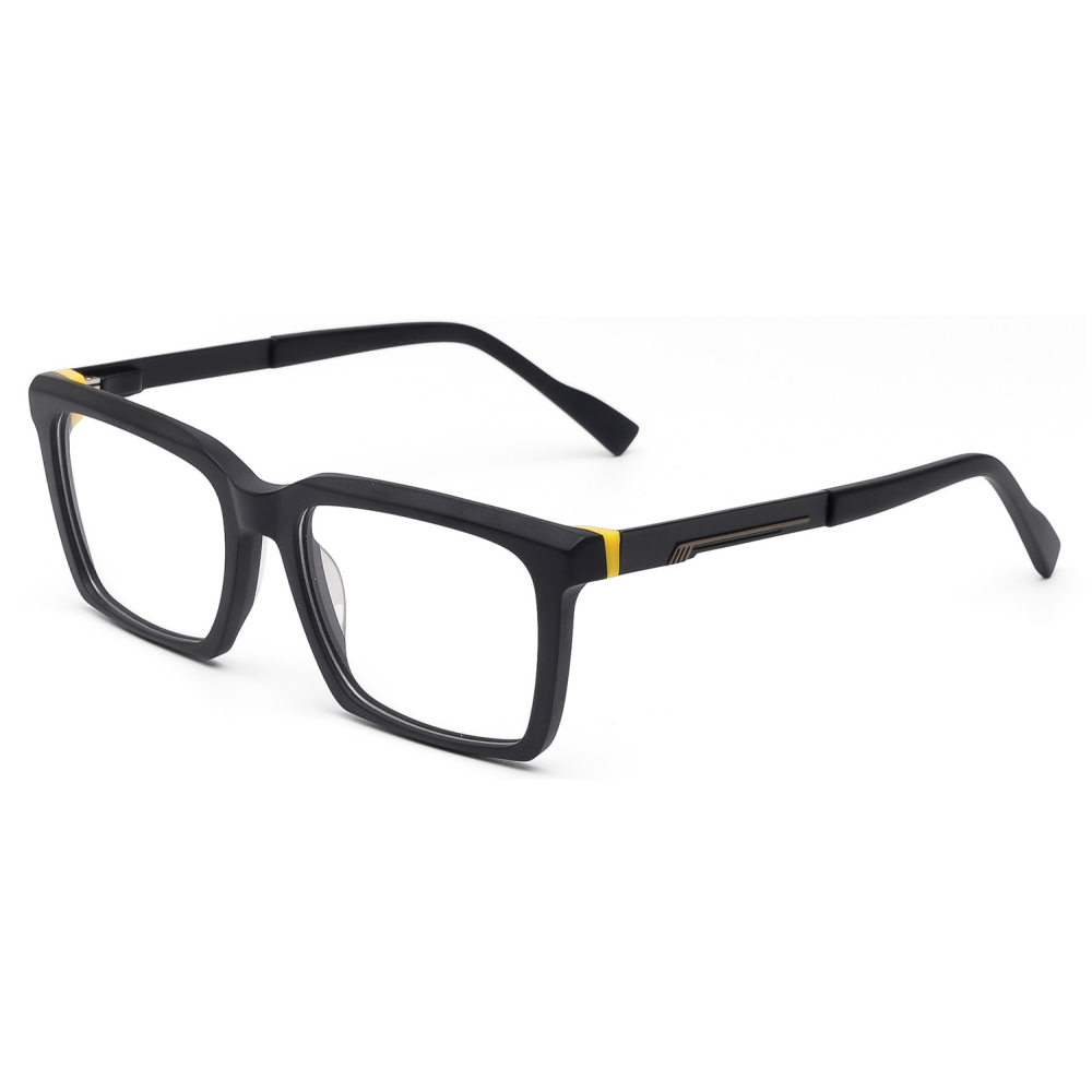 Classic Black White Acetate Optical Glasses Frames For Men Women Eyewear Prescription Spectacles Eyeglasses Lentes