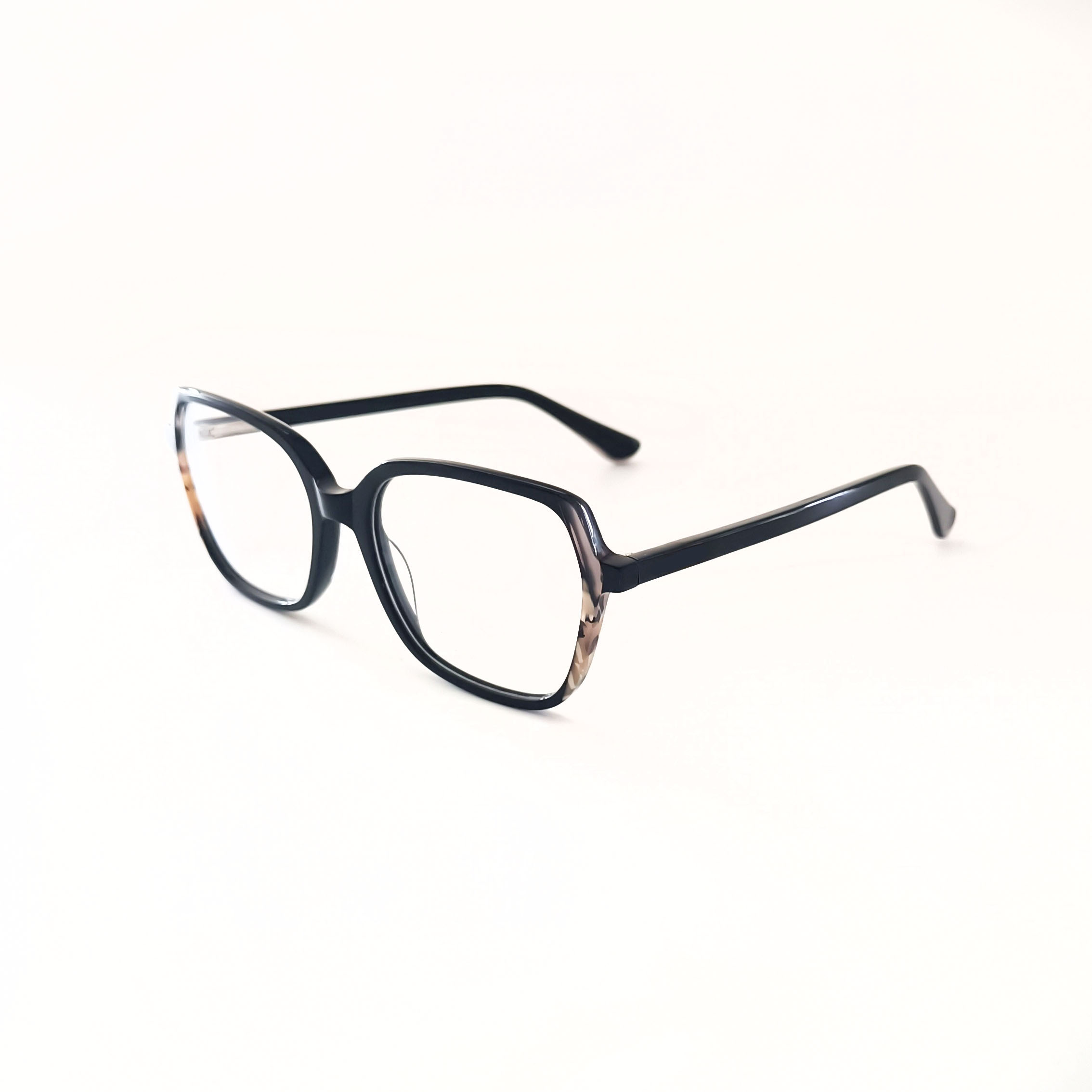 Sleek Custom Logo HBP2024 Acetate Optical Frames  Eyewear Acetate Optical Eye Glasses Frame Factory Eyeglasses