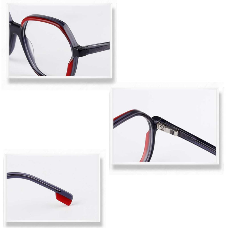 EL8005 New Lamination Acetate Frames Women Eyeglasses Quality Wholesale Optical Frames Custom Eyewear Frames