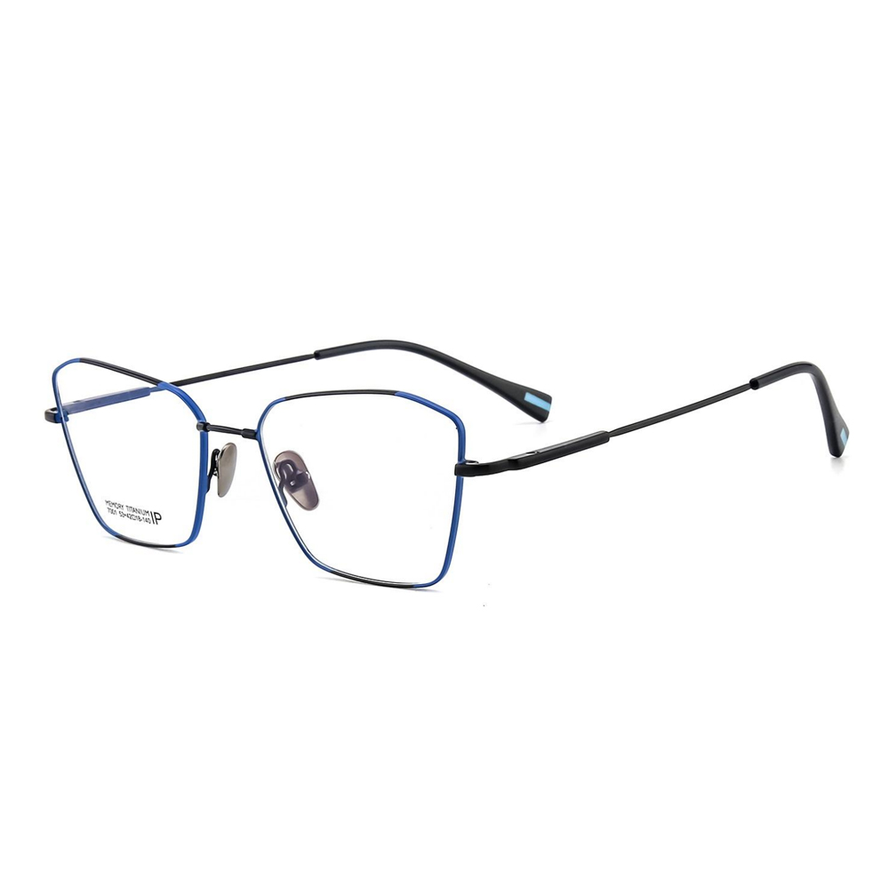 Latest Unisex Prescription Metal Spectacle Frames Full Cat Eye Glasses Frame new