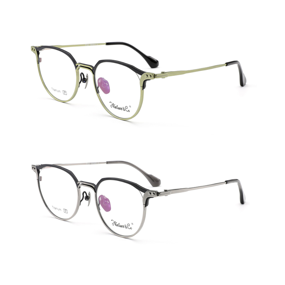 NC-24001 Titanium Fashion Optical frame 