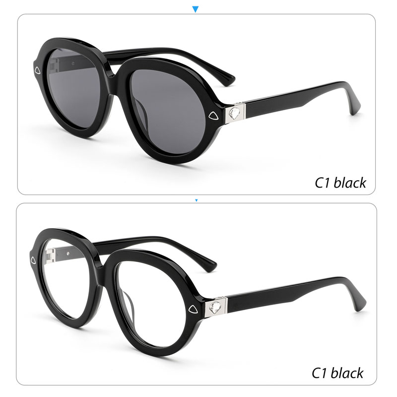 MB1446 2024 New Fashion Acetate Custom Logo Sunglasses UV400 Eyewear Shades Stylish Wholesale Glassess