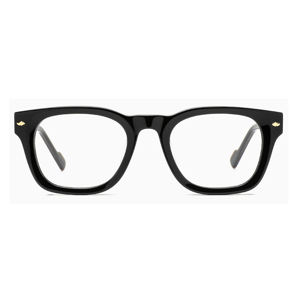 thick acetate glasses frame glasses frame vintage fashionable optical glasses