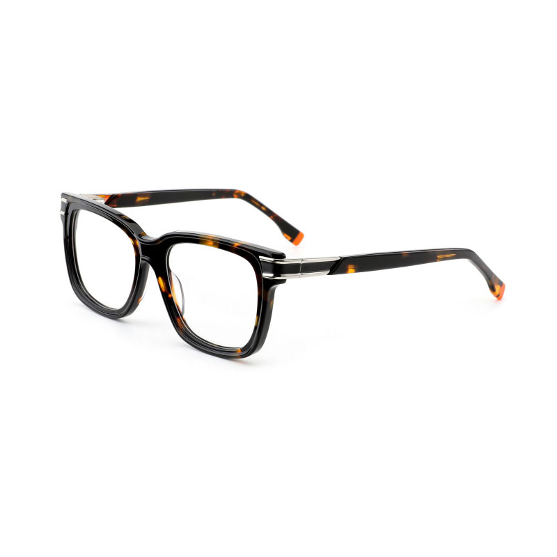 JB6029 New Acetate Mix Metal Glasses Men Eyeglasses Wholesale Custom Eyewear Optical Frames