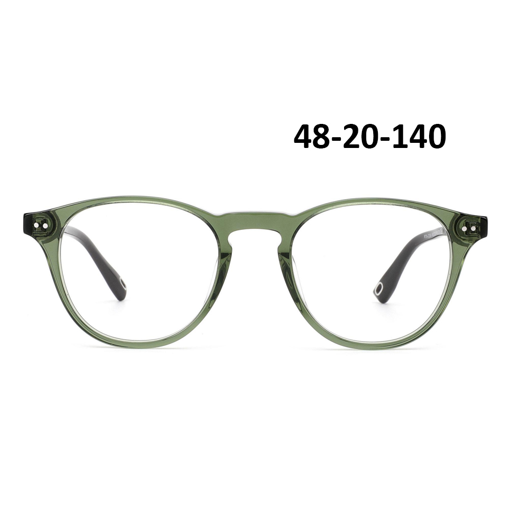 round acetate optical glasses frame fashion eyeglasses frames women men