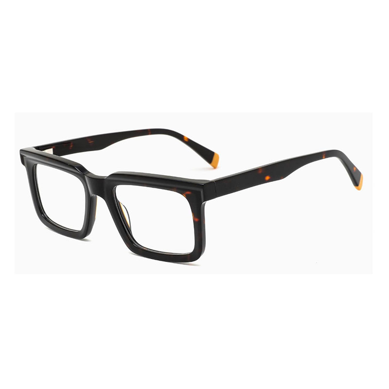 YHX8280 Fresh Design Fashionable Acetate 3D Shape Glasses Men Eyeglasses Wholesale Custom Eyewear Optical Frames