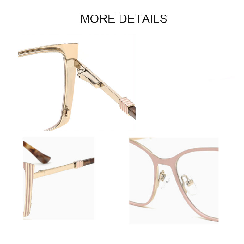 MQ5321 Vintage Fashion Women Quality Metal Flex Optical Frames Wholesale Eyewear Eyeglasses Frames Manufacturers Glasses